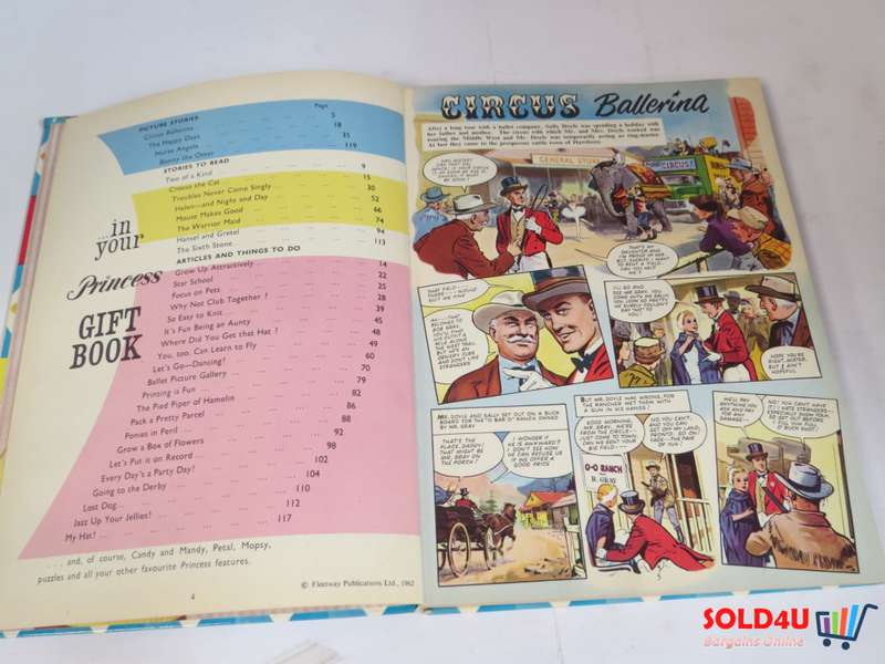 Princess Gift book for Girls 1963