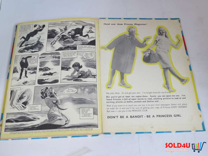 Princess Gift book for Girls 1963