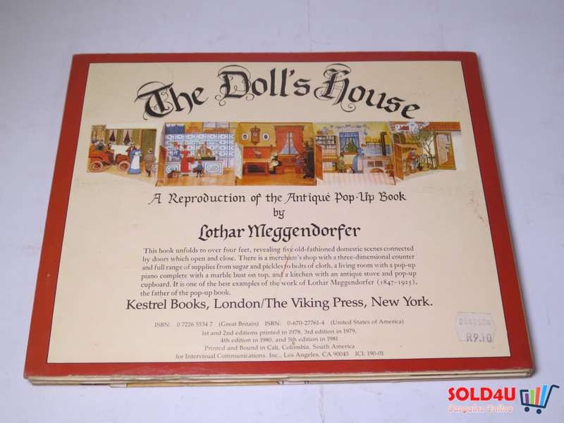 The Doll's House: A Reproduction of the Antique Pop-Up Book by  Lothar Meggendorfer