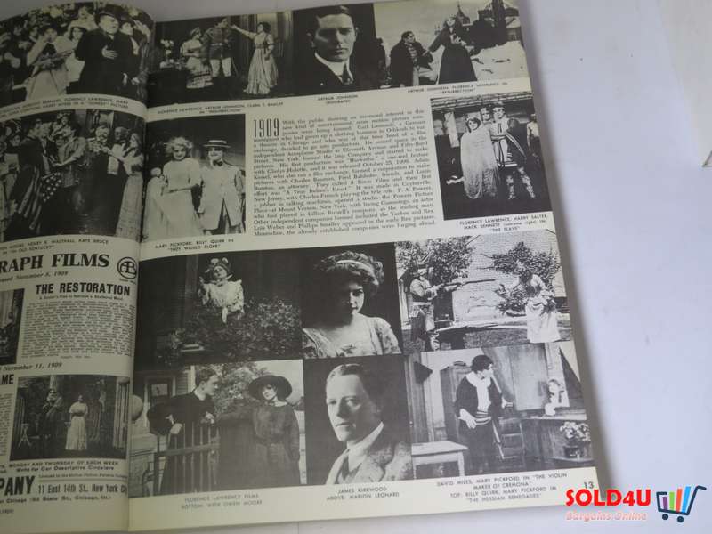 A Pictorial History of the Silent Screen by Daniel Blum