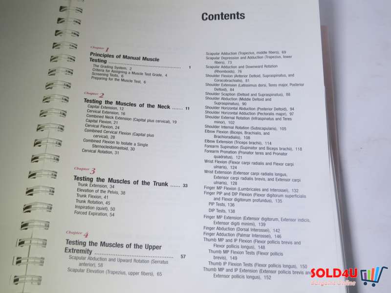 Muscle Testing 6th edition - Techniques of manual examination - Helen J.Hislop & J Montgomery