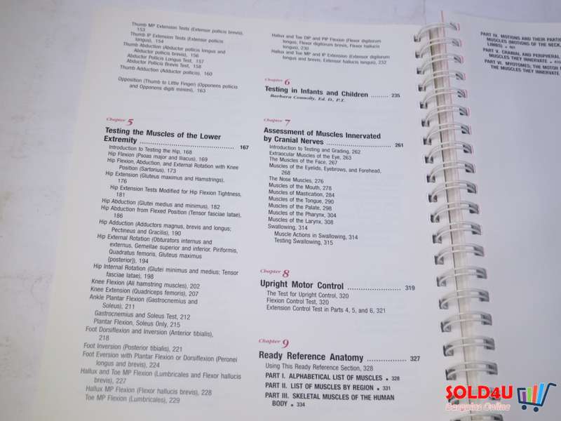 Muscle Testing 6th edition - Techniques of manual examination - Helen J.Hislop & J Montgomery