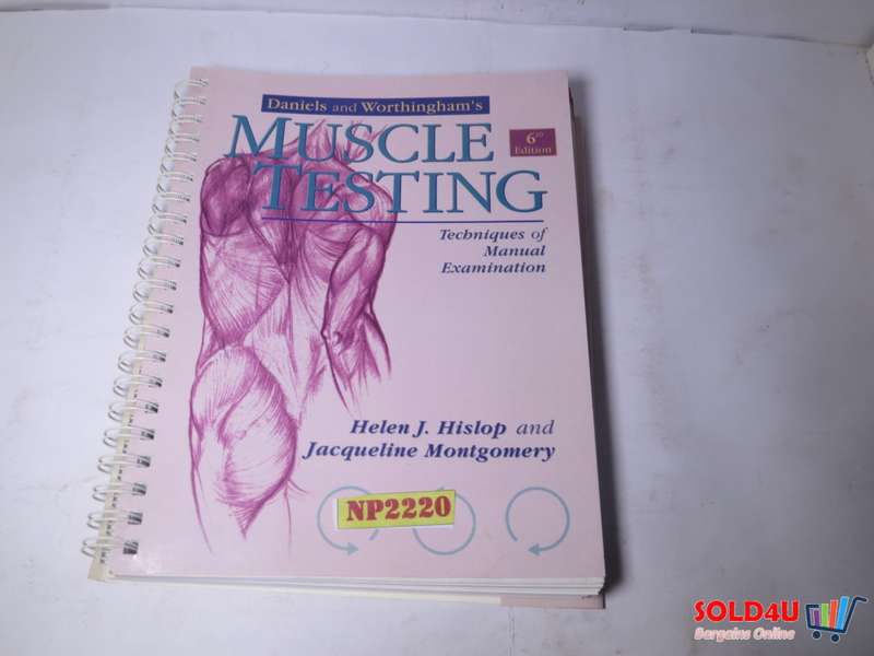 Muscle Testing 6th edition - Techniques of manual examination - Helen J.Hislop & J Montgomery