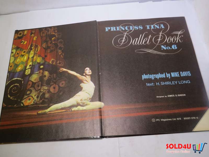 Princess Tina Ballet Book No.6 by H. Shirley Long