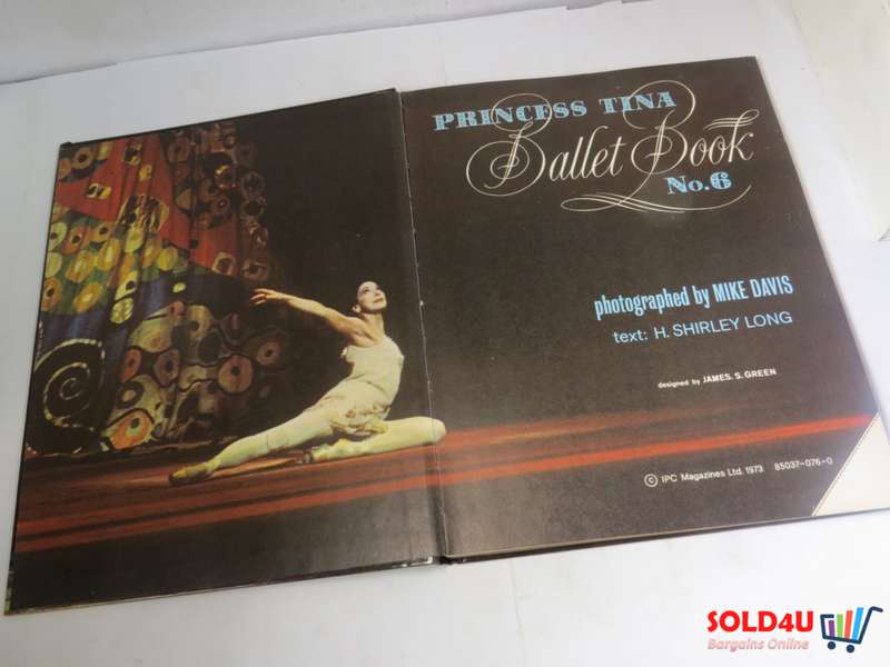 Princess Tina Ballet Book No.6 by H. Shirley Long