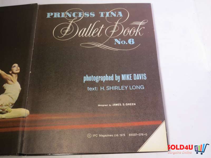 Princess Tina Ballet Book No.6 by H. Shirley Long