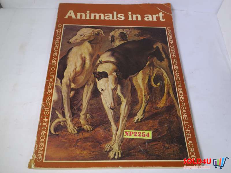 Animals in art: 116 reproductions Selected & Introduced by  Anthony Dent (oversized book)
