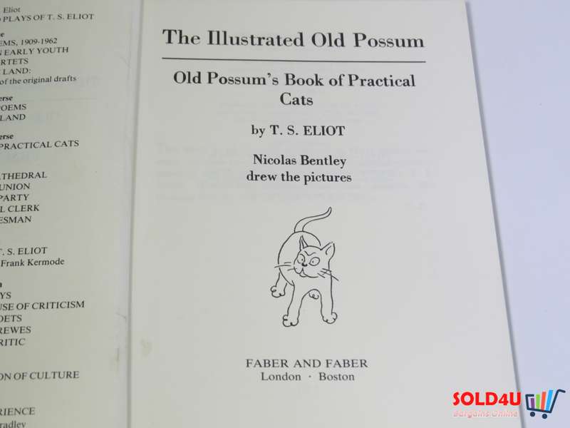 Old Possum's Book Of Practical Cats by T. S. Eliot