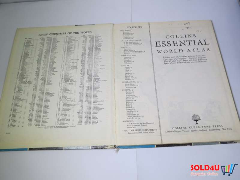 Collins Essential World Atlas