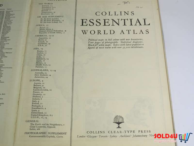 Collins Essential World Atlas