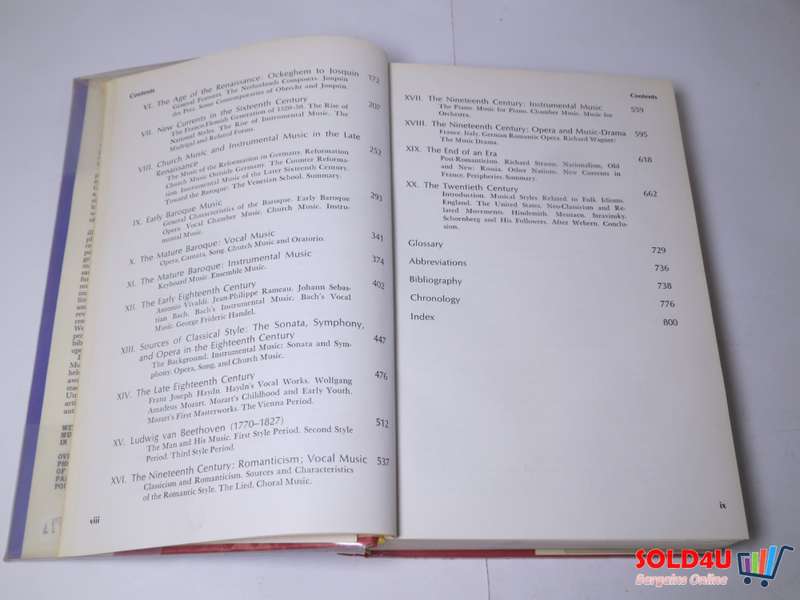 A History of Western Music by Donald Jay Grout