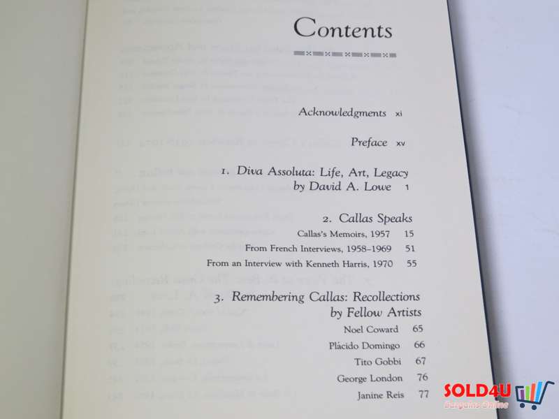 Callas - As They Saw Her - David A.Lowe