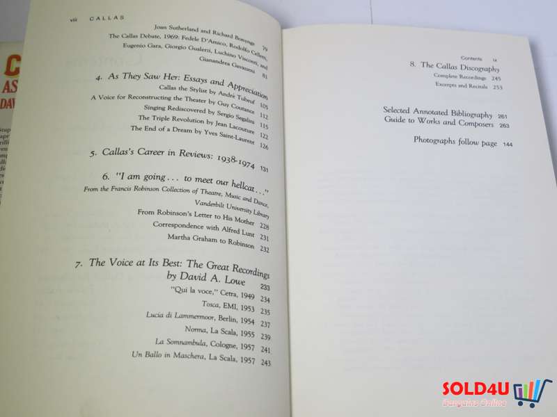 Callas - As They Saw Her - David A.Lowe