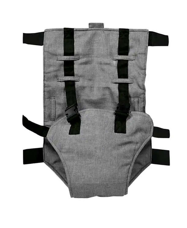 Baby Seat Harness Portable Safety Belt High Chair Belt for Toddlers (Grey)