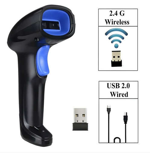 High-Speed Handheld Barcode Scanner 1D/2D Wireless Q-Sm55B