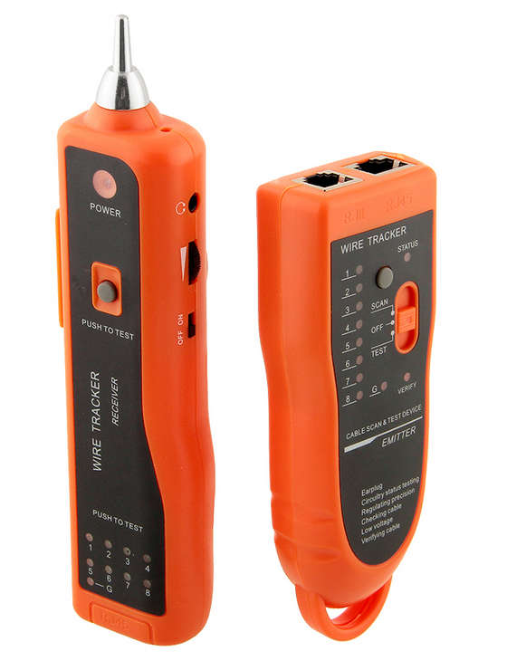 Cable Tester Wire Tracer Network LAN Cable Tester Wire Tracker RJ45 RJ11