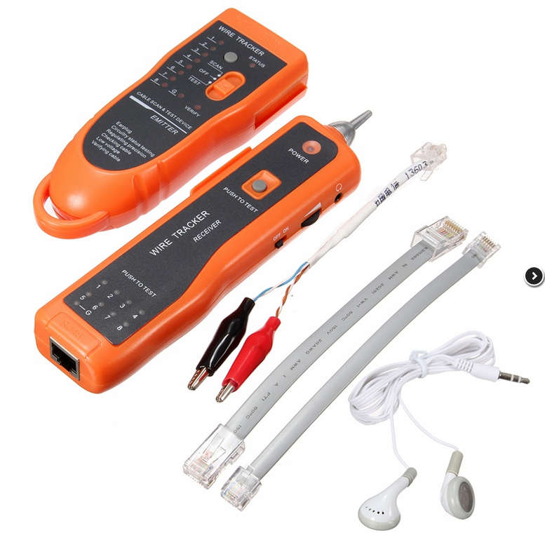 Cable Tester Wire Tracer Network LAN Cable Tester Wire Tracker RJ45 RJ11