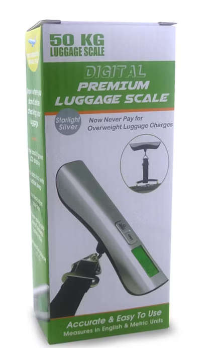 Digital Luggage Scale Premium 50kg Luggage Weighting Scale