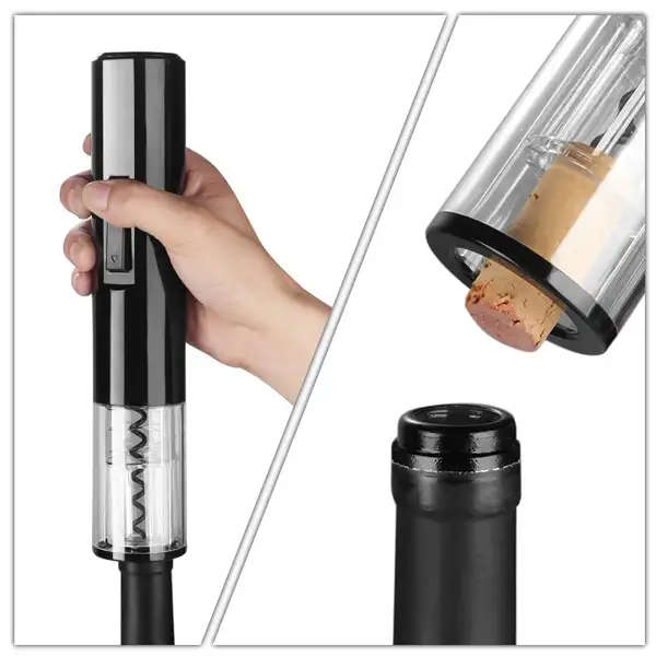 Electric Wine Bottle Opener with Foil Cutter
