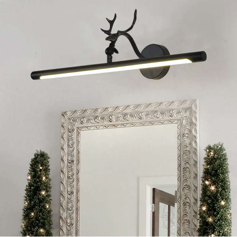 12 Watt Antler LED Wall Bathroom Mirror Front Light - 58cm