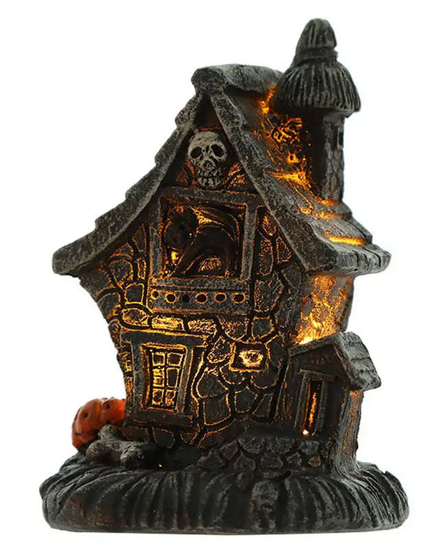 Skeleton House LampHalloween Skeleton Haunted House Home Decoration Props