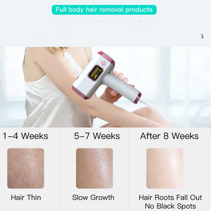 IPL Laser Hair Removal Machine Laser Epilator comes with Razor & Protective Glasses