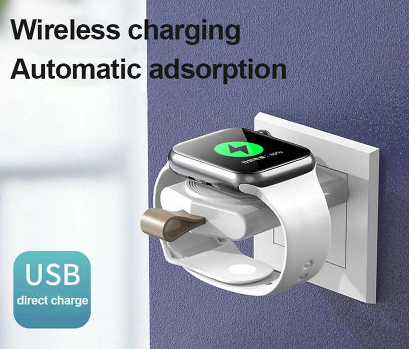 USB Apple Watch Magnetic Wireless Charger Portable
