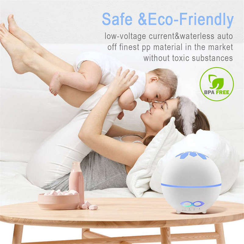 400ml Essential Oil Aroma Diffuser With 7 Color Light & Remote Control