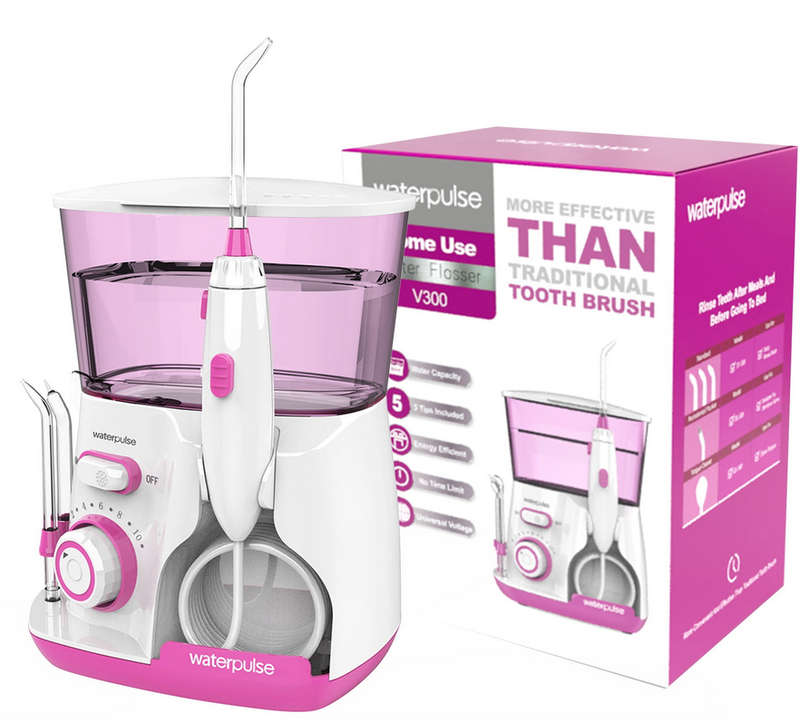Waterpulse V300 800ml Oral Irrigator Dental Flosser Oral Hygiene Water Flossing Cleaner