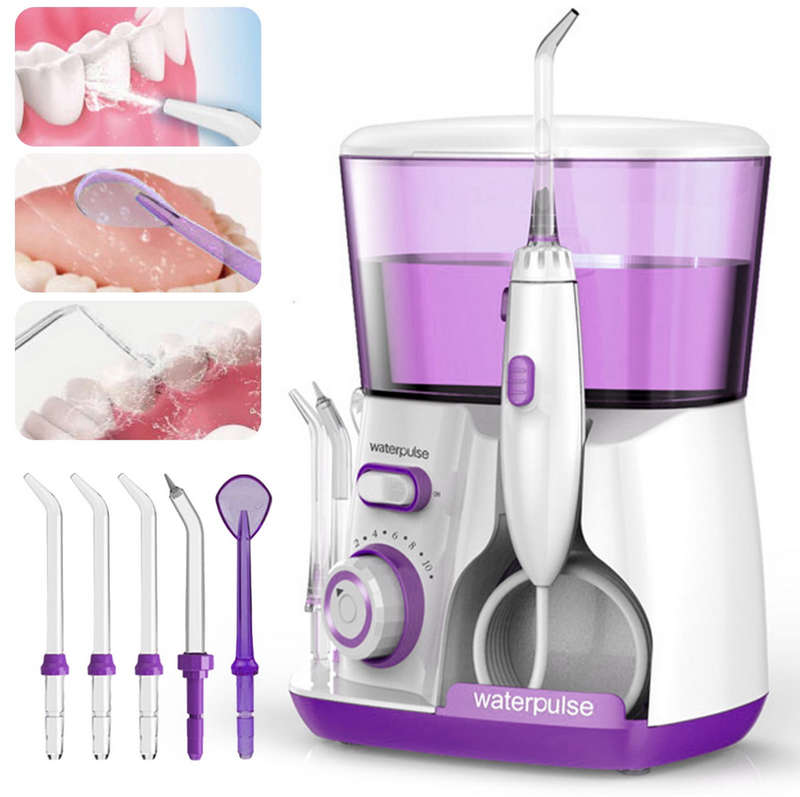 Waterpulse V300 800ml Oral Irrigator Dental Flosser Oral Hygiene Water Flossing Cleaner