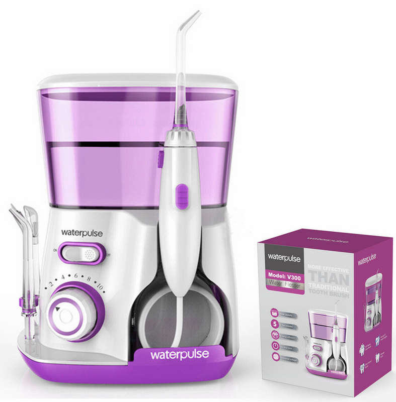 Waterpulse V300 800ml Oral Irrigator Dental Flosser Oral Hygiene Water Flossing Cleaner