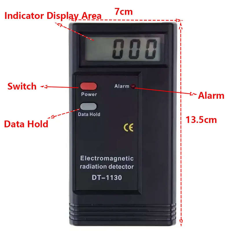 DT-1130 EMF Meter for Electromagnetic Radiation Detector