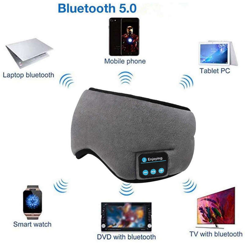 Sleep Headphones Bluetooth Eye Mask with Bluetooth Headphone