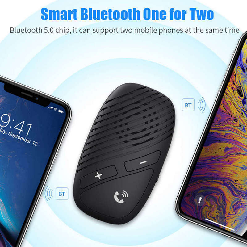Bluetooth Handsfree Speaker Car Kit Music Player