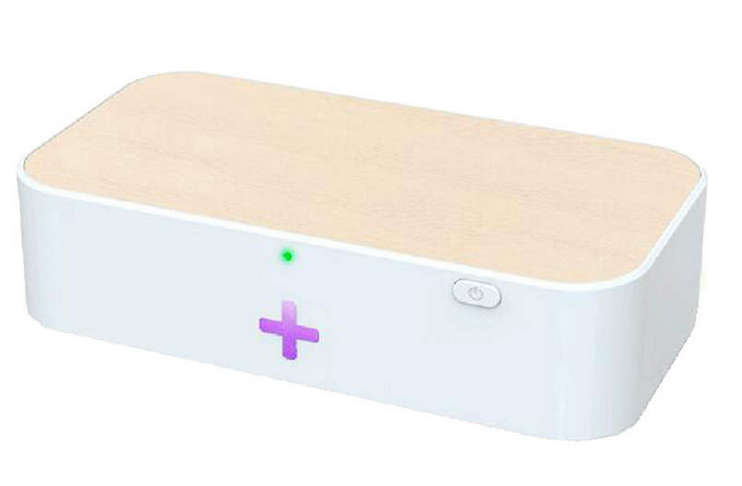 2 in 1 15W Fast Wireless Charger plus Disinfection UVC Light Sterilizer