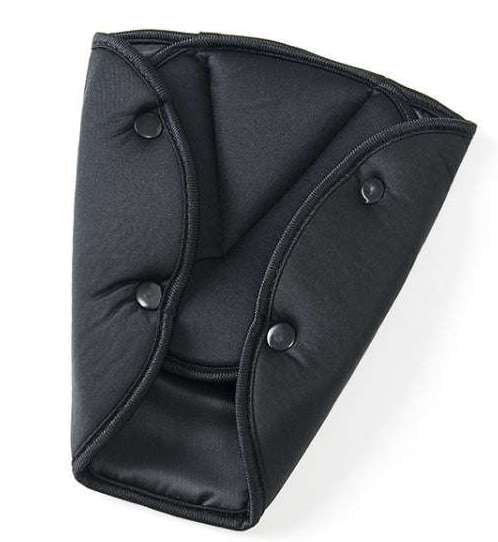 Car Seat belt Safety Cover Triangle Positioner Adjuster - Black