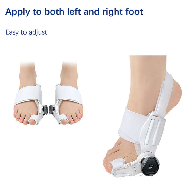Hallux Valgus Bunion Corrector with Knob fits both legs Orthopedic Toe Straightener