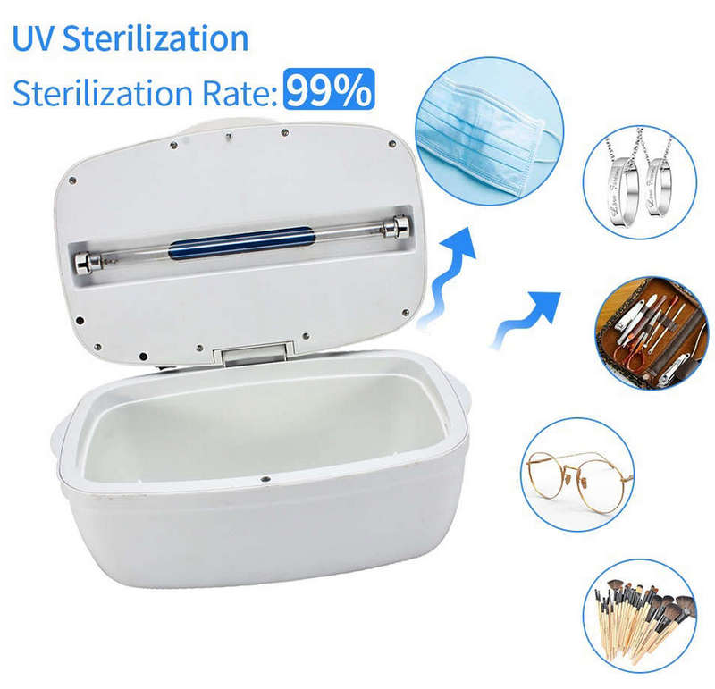6.5Litres Large Capacity UV Sterilizer Box For Jewelry & Tools