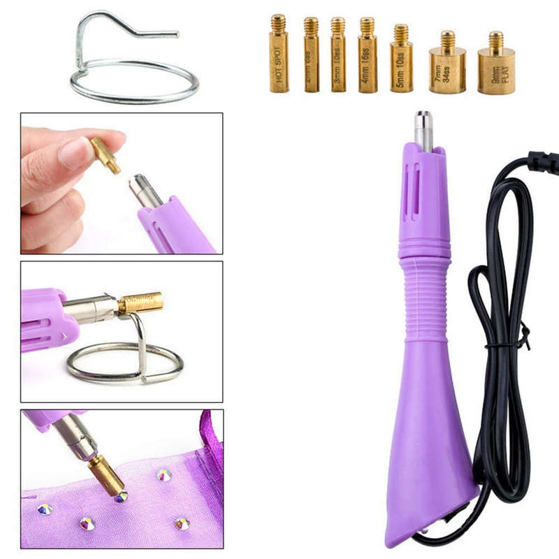 Rhinestone Hotfix Applicator DIY Hot Gun Tool Kit