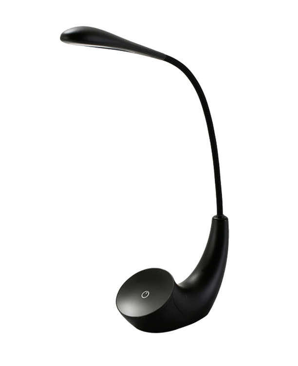 Flexible LED Touch Sensor Switch Moon-Shaped Desk Reading Lamp