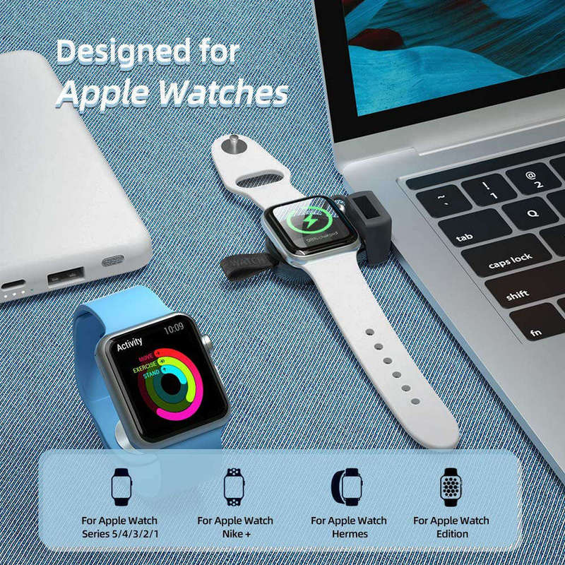 Portable Wireless Charger for Apple Watch Series 5 4 3 2 1