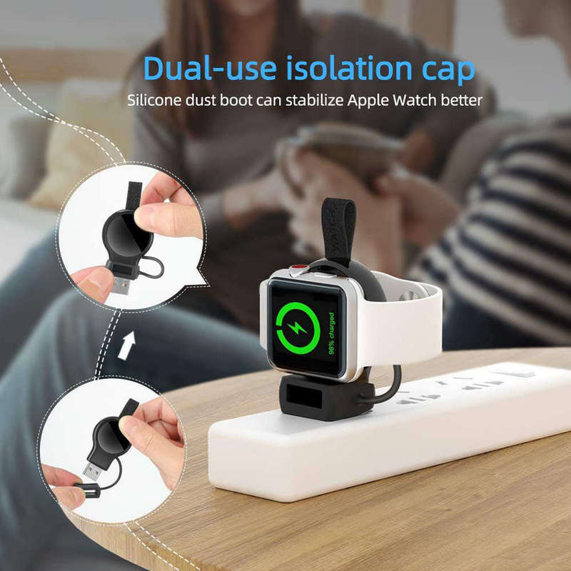 Portable Wireless Charger for Apple Watch Series 5 4 3 2 1