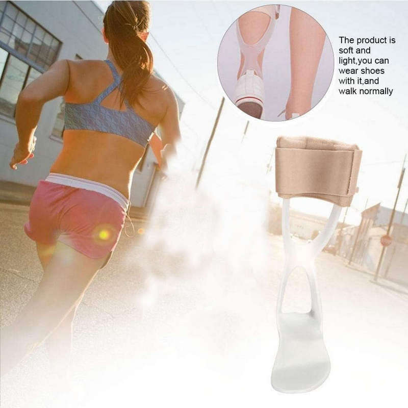 Ankle Corrector Brace Support Foot Drop Orthosis - Size Large / Left