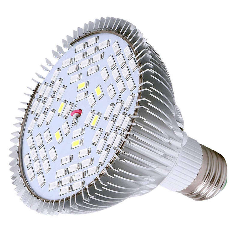 Full Spectrum 50W 78 LED Grow Light Bulb for Indoor Plants