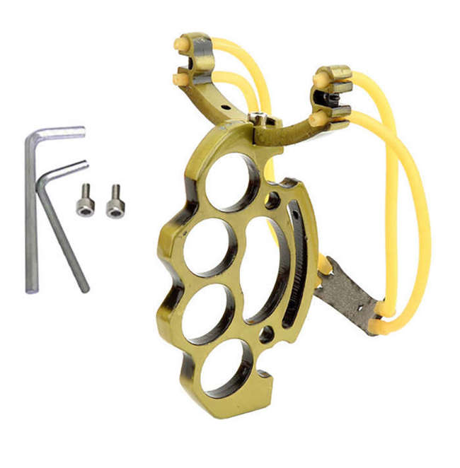 Knuckle Duster Tactical Multifunctional Slingshot