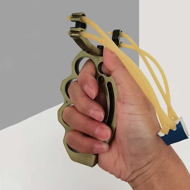 Knuckle Duster Tactical Multifunctional Slingshot