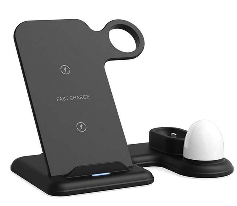 4 in 1 Wireless Charger Fast Charging With Night Light