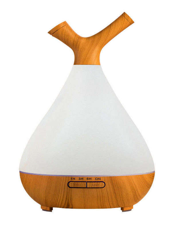 7 Colours Wood Grain Branch Essential Oil Diffuser 400ml