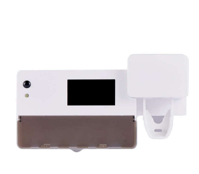 Solar Rechargeable UV Toothbrush Sterilizer Holder Squeezer