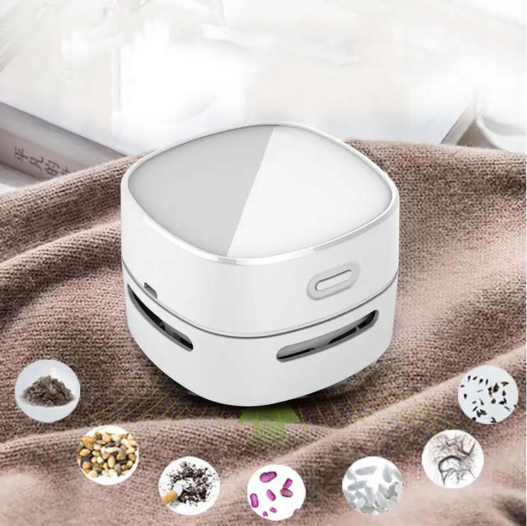 Portable Mini Desktop Vacuum Cleaner for Office or Home